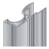Profil svislý úchytový S12 2,7m, stříbrný elox