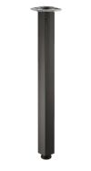 Stolová noha, čtvercová, 60x60/H705 mm, černá matná