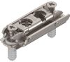 Blum přímá/rovná montážní podložka CLIP s excentrem, expando (hmoždinka s eurošroubem), 20/32mm