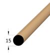 Lišta dřevěná kruhová, průměr 15 x 900 mm, buk