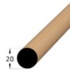 Lišta dřevěná kruhová, průměr 20 x 900 mm, buk