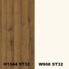Zádový panel (zástěna) Egger H1344 ST32 Dub Sherman koňakově hnědý / W908 ST32 Základní bílá