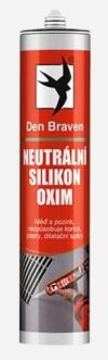 Den Braven - Sanitární neutrální silikon OXIM 280ml, transparentní