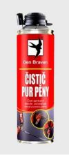 Den Braven - Čistič PUR pěny 150ml, transparentní