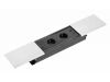 Zásuvka - vestavná Prestino hliník, 2X 220V+USB A+USB C