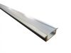 LED profil IN65 - k zafrézování, 3m, eloxovaný hliník + mléčný difuzor, šířka led. 12 mm