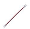 LED BCI+BCI (led+led) konektor, 10mm led páska (14w), rohové propojení, D: 60 mm