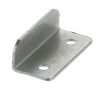 Protiplech rohový, 34x13mm,  Nikl