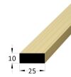 Hranolek dřevěný ostrohranný 10 x 25 x 2000 mm, borovice / smrk