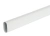 Šatní tyč ocelová, oválná, 30x15 mm, 0,7mm, 3000 mm, chrom