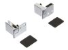 Závěs NG50 pro skleněné dveře (max. 5 mm), chrom