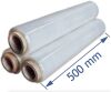 Transparentní stretch folie pro ruční ovíjení o šířce 500 mm a tl. 23 µm