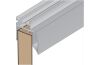 Profil svislý úchytový S11N 2,7m + Profil svislý krycí 2,7m, stříbrný elox