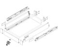 Tandembox Antaro bočnice 500mm PRAVÁ, M (83/98mm), šedá