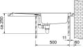 Kuchyňský dřez Franke Eurostar ETN 614 N ETHOS, nerez