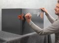 Výklop AVENTOS HK TOP značkovací šablona pro čelní kování, plast