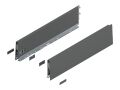 Merivobox bočnice 450mm, K (129/146mm), Indium šedá