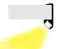 LED profil Shelf - narážecí 18mm, 2m, černý + opal difuzor, šířka led. 9 mm