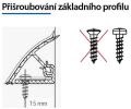 Těsnicí lišta WAP FINO Egger F237 ST76 Břidlice Cupria