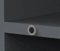 LED čidlo IR (skříňové čidlo) mini s AMP konektorem, 12-24V, bílý