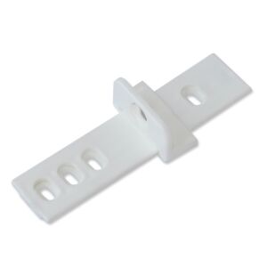 Posuvné kování na vestavné lednice bílé