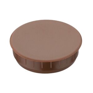 Krytka pro otvor 35mm, hnědá