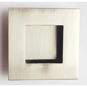 Úchytka zápustná 41mm nerez, čtvercová