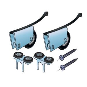 Sada koleček S55A, spodní vedení