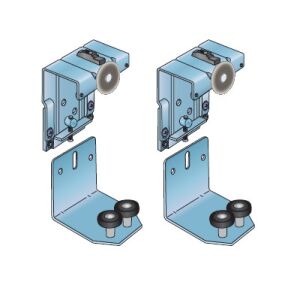 Sada koleček S45, přední dveře, horní vedení