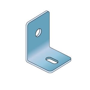 Stěnová příchytka pro ocelovou lištu S40/S80