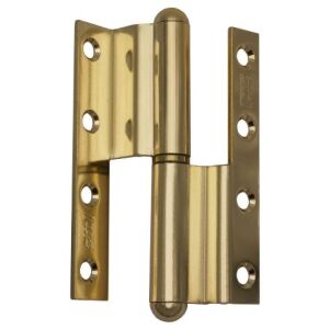 Závěs dveřní lomený TKZ 120, levý, mosaz