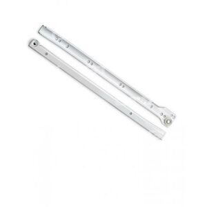 Výsuv rolničkový 250mm, bílý