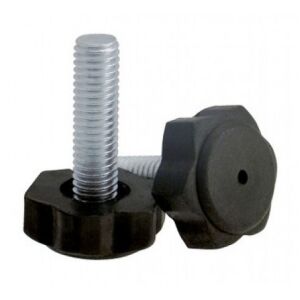 Rektifikační nožka M6 H20/D17 mm, plast