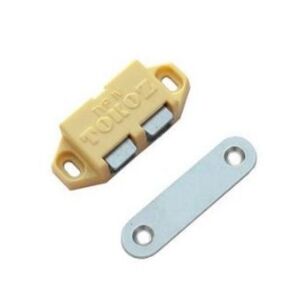 Magnet nábytkový hranatý, slonová kost