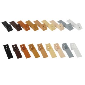 Úhelník (růžek) plastový velký, buk