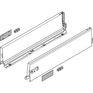 Tandembox Antaro bočnice 450mm, bílá, výška K 116mm