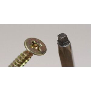Vrut 5,0 x 60 zapuštěná hlava, UniQuadrex (Ešus 40ks)