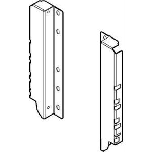 TANDEMBOX Antaro držák zad, D 203mm, Šedá