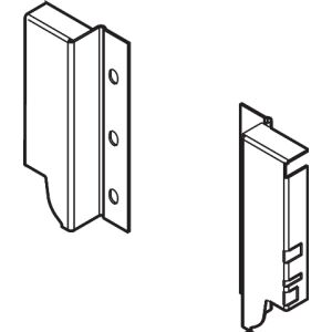 TANDEMBOX Antaro držák zad, K 116mm, Šedá