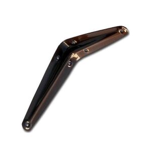 Konzole policová 125x100, hnědá