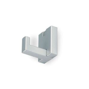 Věšák - plast - jednoháček, hliník, rozměr: V:45xŠ:35