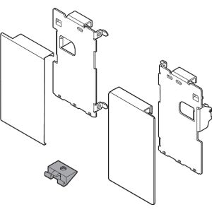 Blum LEGRABOX sada předních dílů/zifů pro vnitřní zásuvku C, Hedvábně bílá