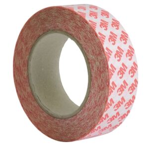HRANITAPE oboustranná lepící páska 3M, červená, 38 x 0,205 mm x 25 m
