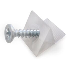 Upevňovací element solotitu, bílý