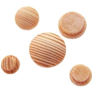 Krytka (záslepka) pr. 15mm borovice