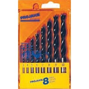 Sada vrtáků do dřeva ECO, 8ks