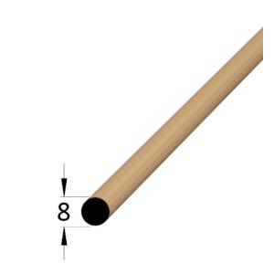 Lišta dřevěná kruhová, průměr 8 x 900mm, buk