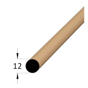 Lišta dřevěná kruhová, průměr 12 x 900mm, buk