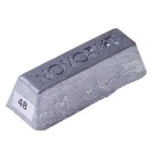 NOVORYT - tmel měkký, odstín č.048 (Stříbrná metalíza)