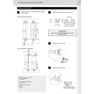 Profil S03 1,5m - Stříbrný Elox